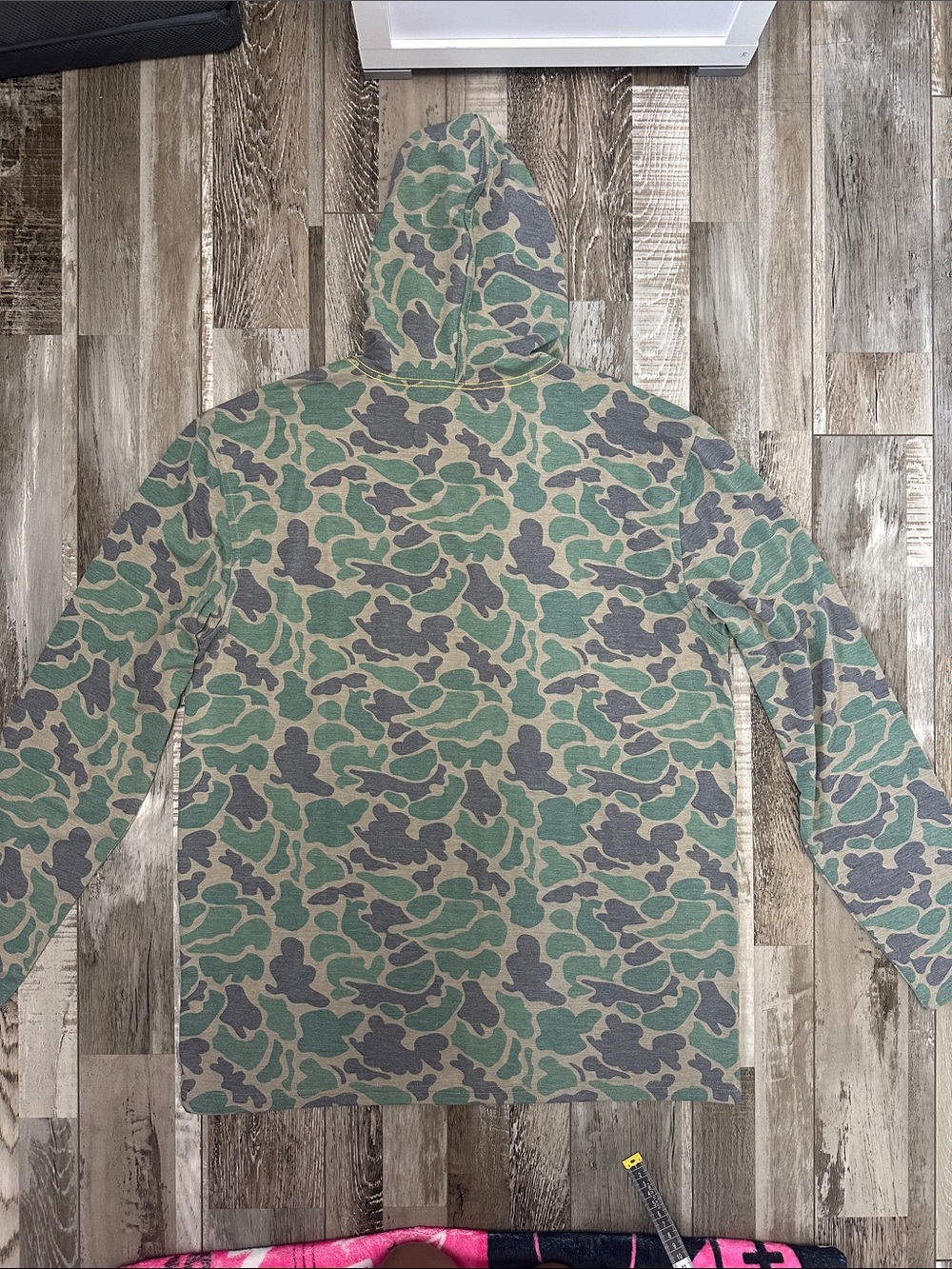 Marsh Wear Men’s Green & Gray Camo Hooded Pullover - Picture 7 of 7